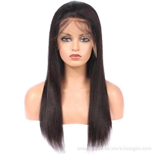 Brazilian 18 inch virgin full lace human hair front wig